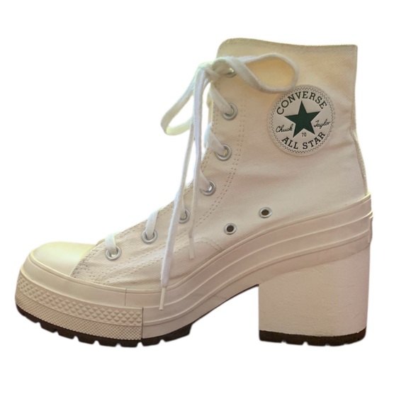 White heeled converse - Picture 1 of 7